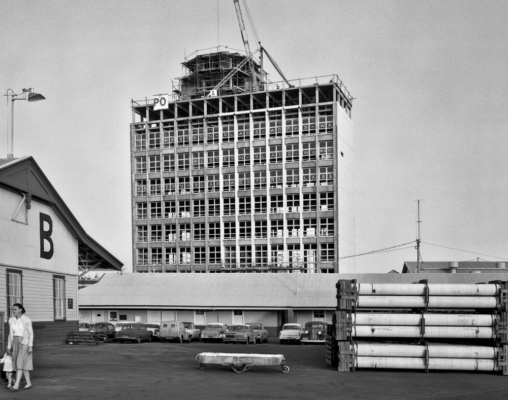 Administration Building from B Shed 1963