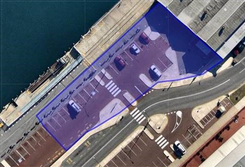 Sheet pile works parking closure Sheet pile works parking closure